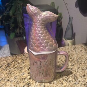 Rae Dunn Pink Mermaid Tail Mug